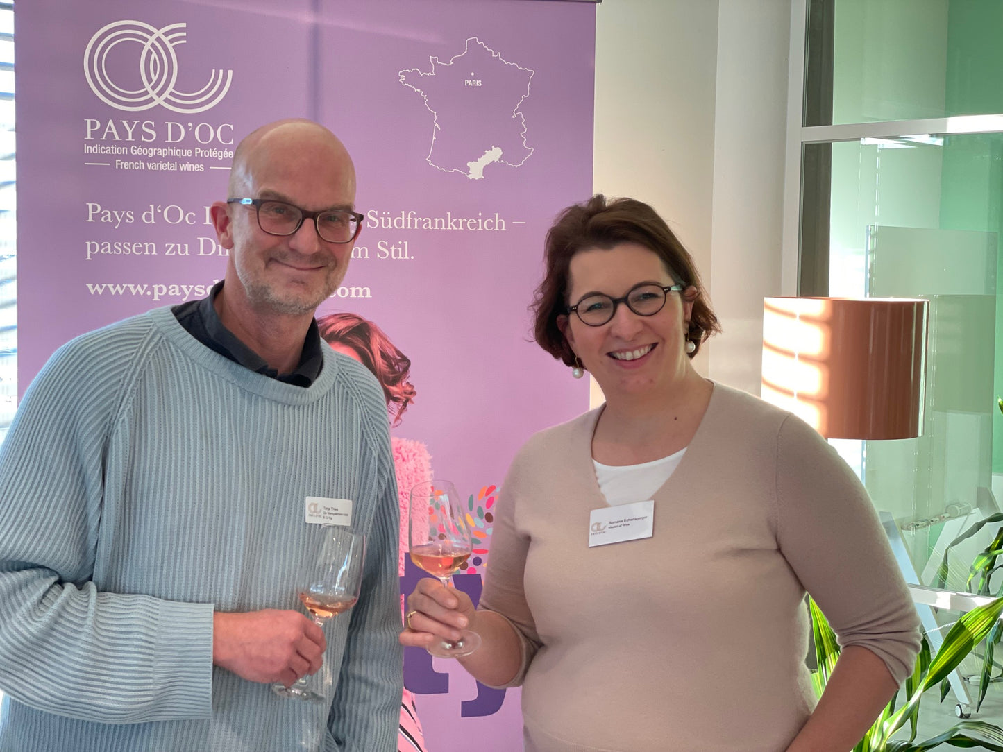 Auf ein Glas mit Romana Echensperger, Master of Wine.