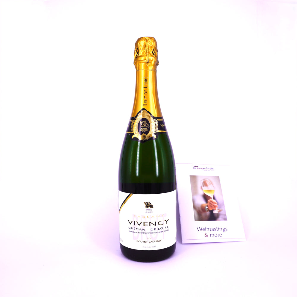 Cremant de Loire Brut, Sablant Vivency, Bouvet-Ladubay