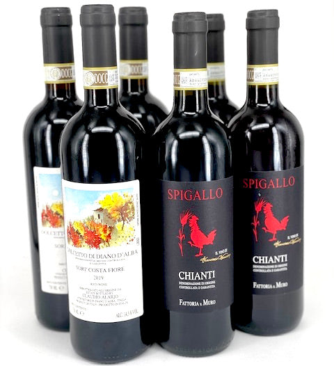 Einfach stimmig & lecker: Dolcetto und Sangiovese mit unglaublichen 21%!